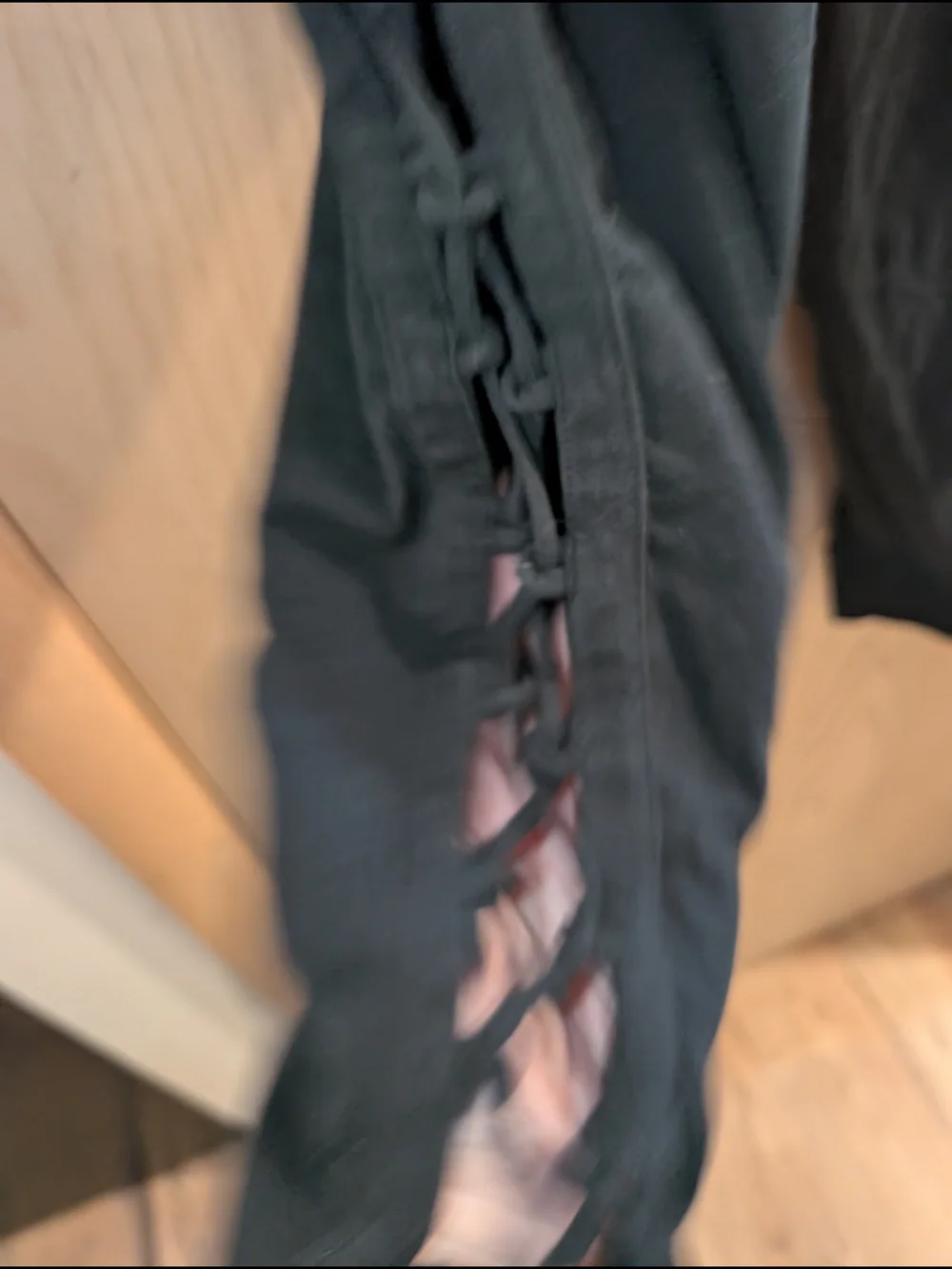 PINK Victoria's Secret Black Logo Leggings with NWT Socks